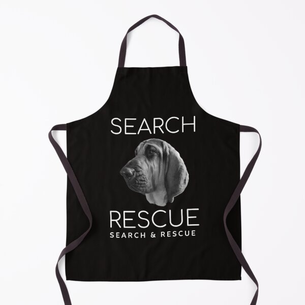 Item preview, Bloodhound dog mantrailing T-shirt K9 search and rescue designed and sold by MayaAndNora.