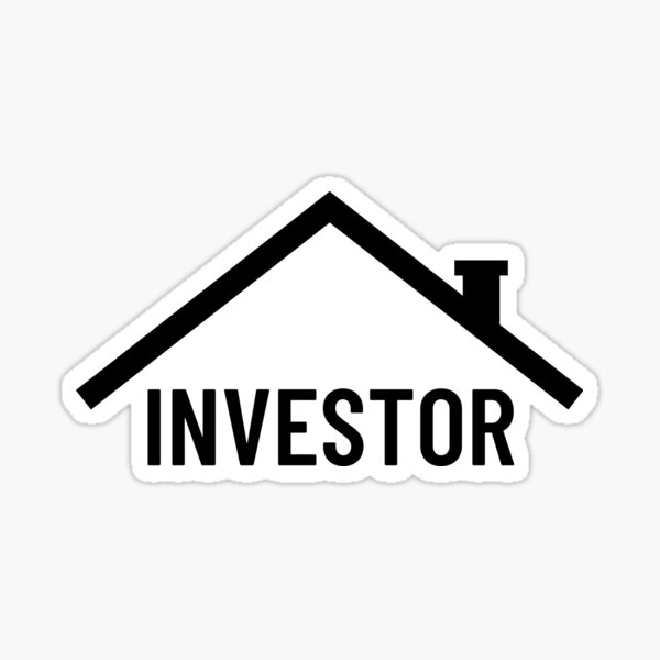 Item preview, Real estate investor designed and sold by ThoughtJumble.