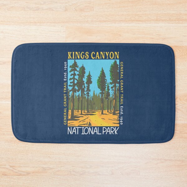 Item preview, Kings Canyon National Park General Grant Trail Distressed designed and sold by KrisSidDesigns.