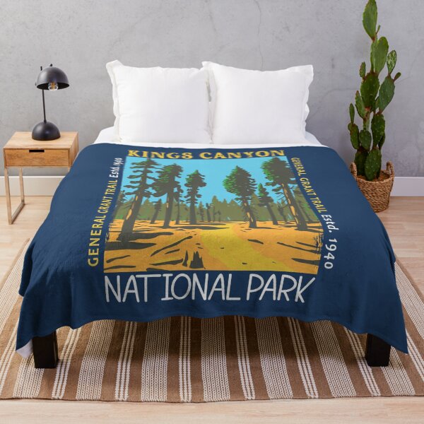 Item preview, Kings Canyon National Park General Grant Trail Distressed designed and sold by KrisSidDesigns.