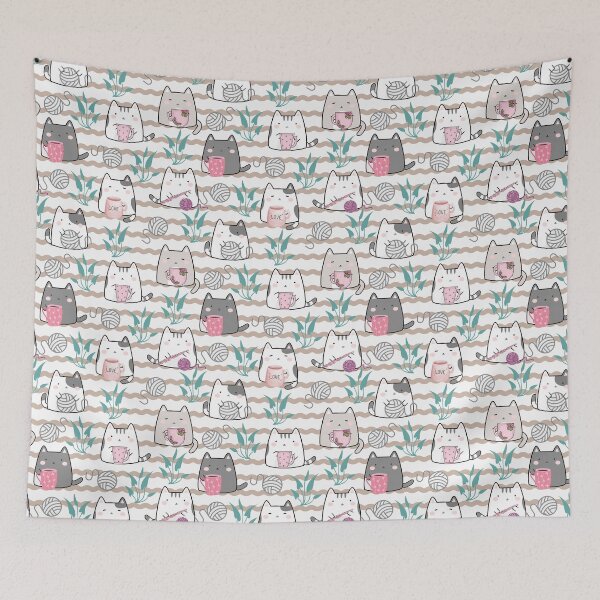 Item preview, All I Need is Coffee, Cats, & Crochet designed and sold by Holisticfox.