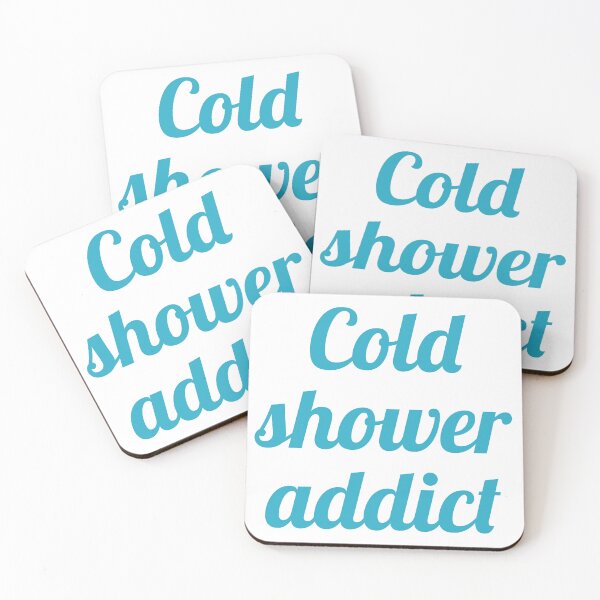 Item preview, Cold shower addict  designed and sold by Thought2reality.