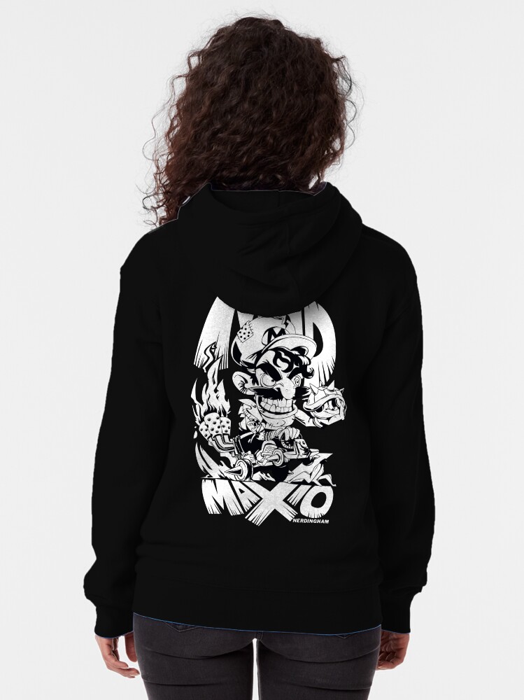 Alternate view of MAD MAXIO Zipped Hoodie