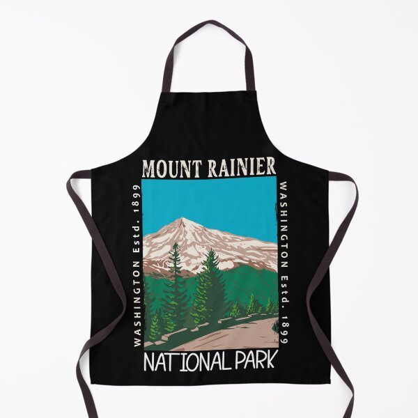 Item preview, Mount Rainier National Park Washington Distressed designed and sold by KrisSidDesigns.