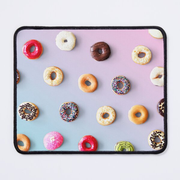 Item preview, Rainbow Donuts Pattern  designed and sold by newburyboutique.