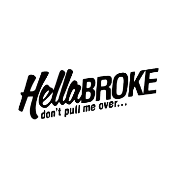Artwork thumbnail, HELLABROKE by Racingdecals