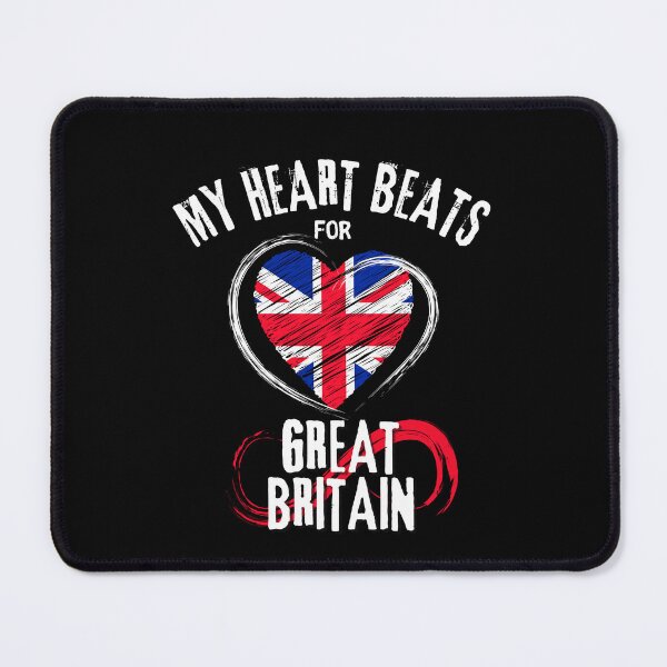Item preview, My Heart Beats for Great Britain - British Pride designed and sold by prettyvocal.