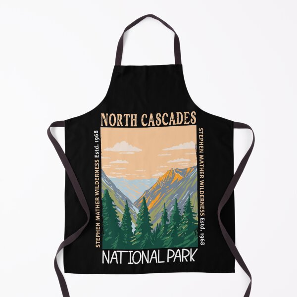 Item preview, North Cascades National Park Stephen Mather Wilderness Distressed designed and sold by KrisSidDesigns.