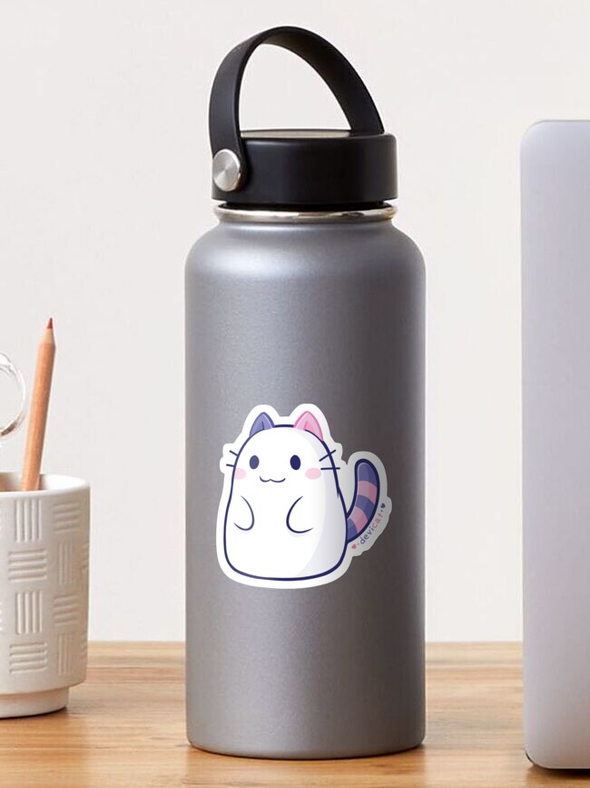 Thumbnail 1 of 3, Sticker, CandiCat Plush • 2022 designed and sold by devicatoutlet.