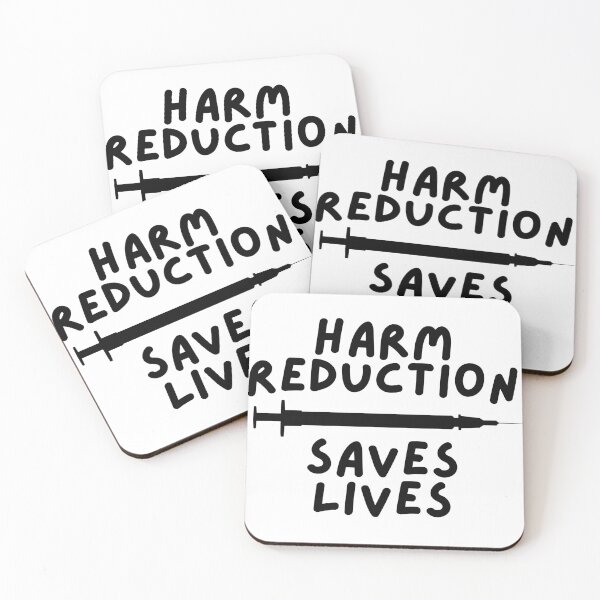 Item preview, Harm Reduction Saves Lives (Black) designed and sold by Absolute-Garlic.