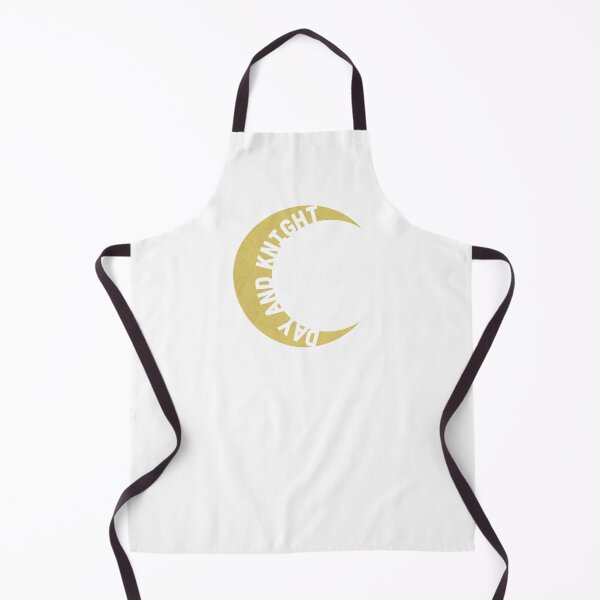 Item preview, Moon Day and Knight (white/transparent text/background) designed and sold by Kaitlin Boris.
