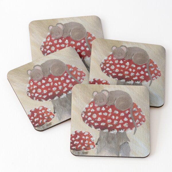 Item preview, Sleeping Toadstools designed and sold by greybirdartist.