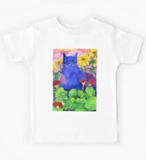 Sunset Cat Kids Tee