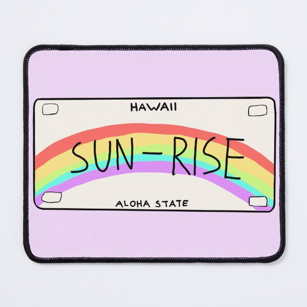 Item preview, pastel, hawaii number plate designed and sold by ArtByJesssica1.