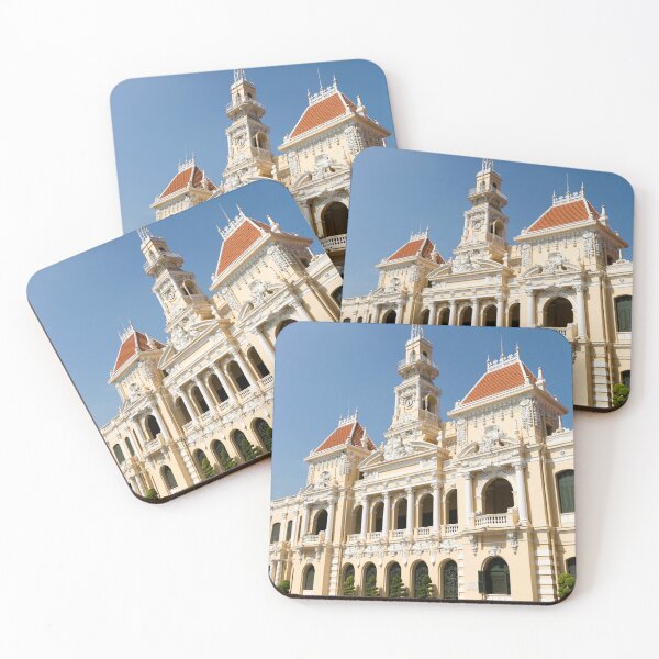 Item preview, Ho Chi Minh City Hall Hotel de Ville Saigon Vietnam designed and sold by Kevin Miller Photography.