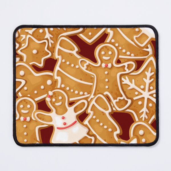 Item preview, Christmas Gingerbread Pattern designed and sold by newburyboutique.