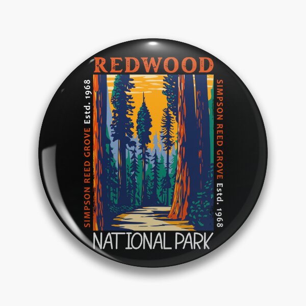 Item preview, Redwood National Park Simpson Reed Grove Distressed designed and sold by KrisSidDesigns.