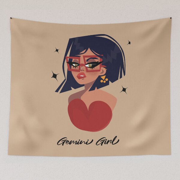 Item preview, Gemini Girl Design designed and sold by hippiemomdesign.
