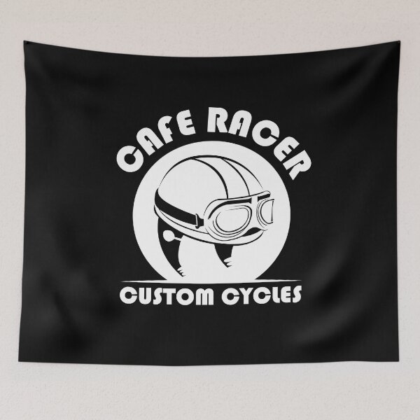 Item preview, Cafe Racer shirt for motorcycle classic fans - cafe racer logo designed and sold by AndreMi.