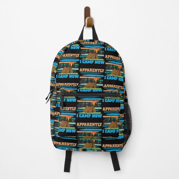 Item preview, Funny Camping, Apparently I Camp Now Outdoor Enthusiast designed and sold by CharJens.