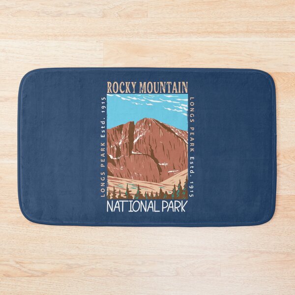 Item preview, Rocky Mountain National Park Colorado Longs Peak Distressed designed and sold by KrisSidDesigns.