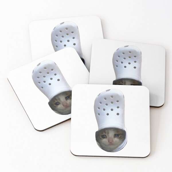 Item preview, Croc Crying Cat Meme designed and sold by fomodesigns.