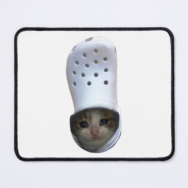 Item preview, Croc Crying Cat Meme designed and sold by fomodesigns.