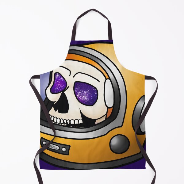 Item preview, Starry-Eyed Astronaut Skull designed and sold by gnomeskillet.