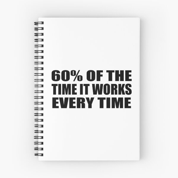 Item preview, 60% of the time it works every time designed and sold by Colorfulandfun.