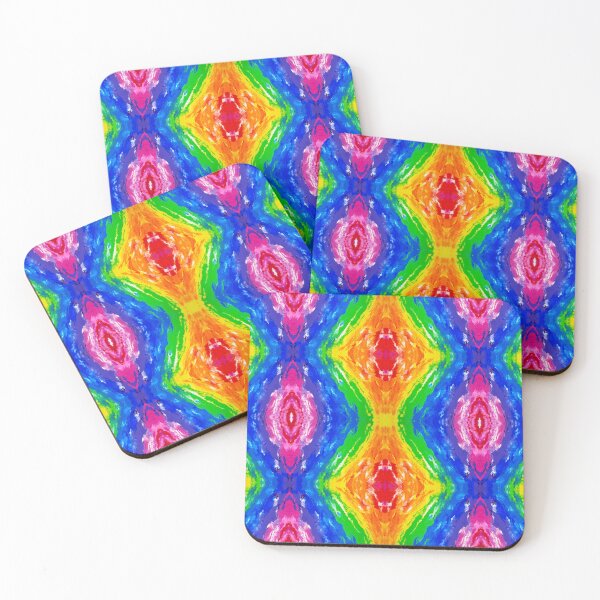 Item preview, Abstract Rainbow Colored Painting designed and sold by Creative-Voyage.