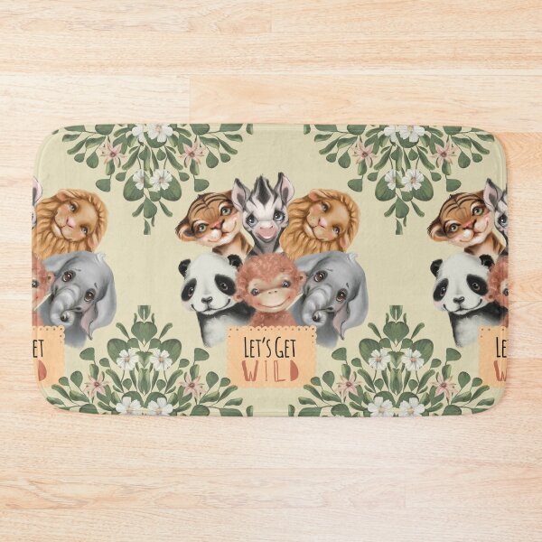 Item preview, Let's Get Wild Children's Animal Design designed and sold by MugsAndDuds.