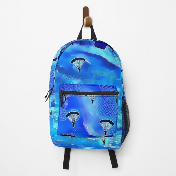 Item preview, Skydiving trend freedom blue art designed and sold by umfhn.