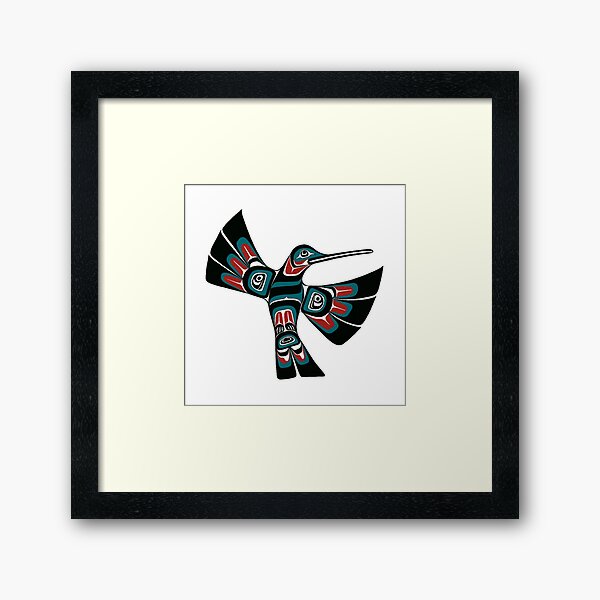 Hummingbird of the Past Framed Art Print