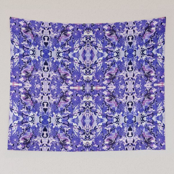 Item preview, Abstract Purple and White Painting designed and sold by Creative-Voyage.