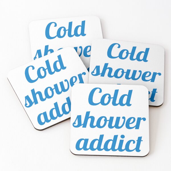 Item preview, Cold shower addict blue designed and sold by Thought2reality.