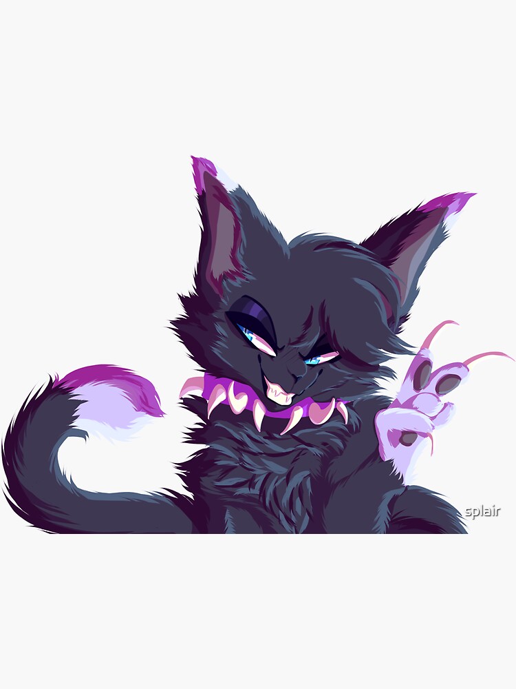 Warrior Cats Scourge Sticker