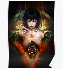 Póster fantasma en la concha