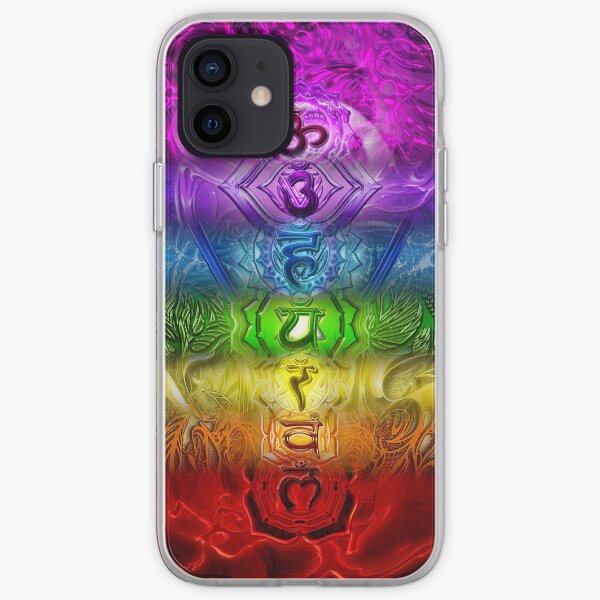 Zen Doodle Chakra iPhone Soft Case