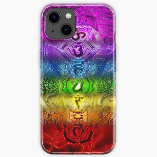 Zen Doodle Chakra iPhone Soft Case