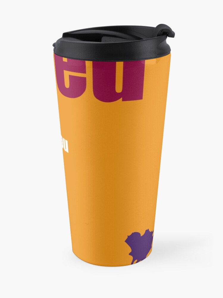 Alternate view of scared Travel Mug