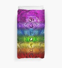 Zen Doodle Chakra Duvet Cover