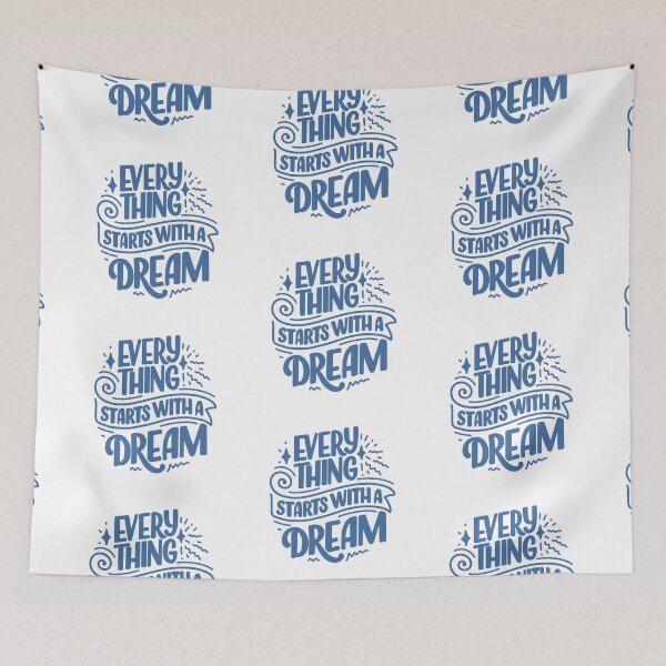 Item preview, Everything Starts with a Motivational Quote designed and sold by greenoriginals.