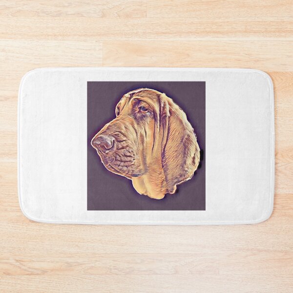 Item preview, Beautiful bloodhound dog mantrailing art T-shirt, beautiful digital art t-shirt designed and sold by MayaAndNora.