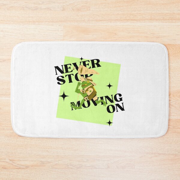 Item preview, never stop moving on designed and sold by DoraHappy.