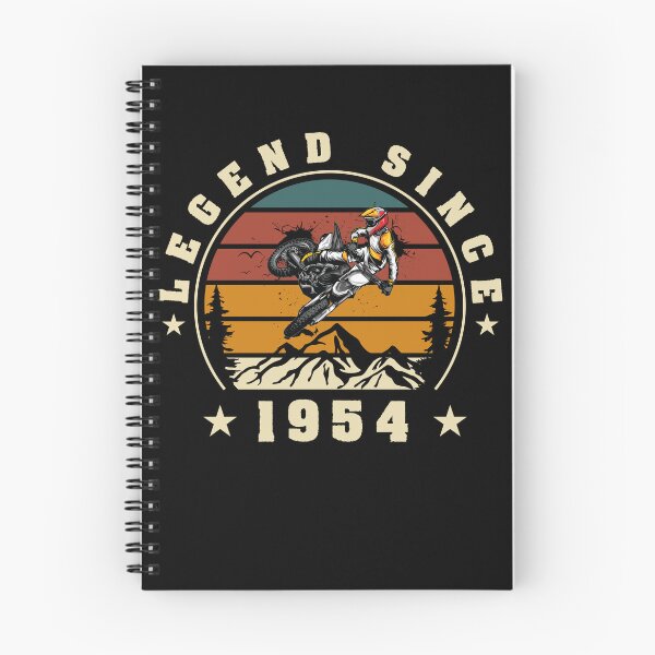 Item preview, 68 Years Old Birthday Motocross Gift Legend Since 1954 designed and sold by starider.