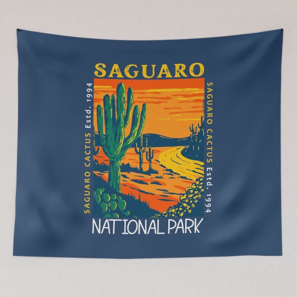 Item preview, Saguaro National Park Saguaro Cactus Distressed designed and sold by KrisSidDesigns.