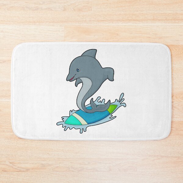Item preview, Dolphin Surfing Surfboard Summer designed and sold by Snabdesign84.