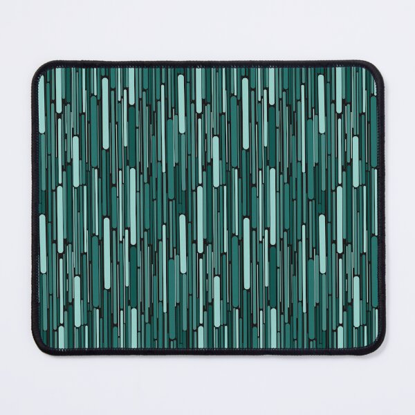Item preview, Shades of Green with Black Vertical Pattern designed and sold by Coop & Company Designs.