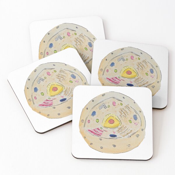 Item preview, animal cell (watercolour) designed and sold by carmwong.