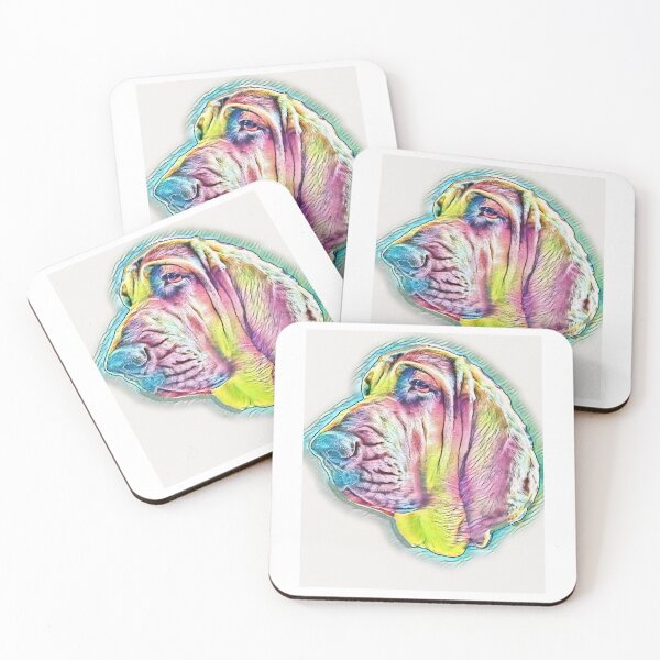 Item preview, Beautiful bloodhound dog mantrailing art T-shirt, beautiful digital art t-shirt designed and sold by MayaAndNora.